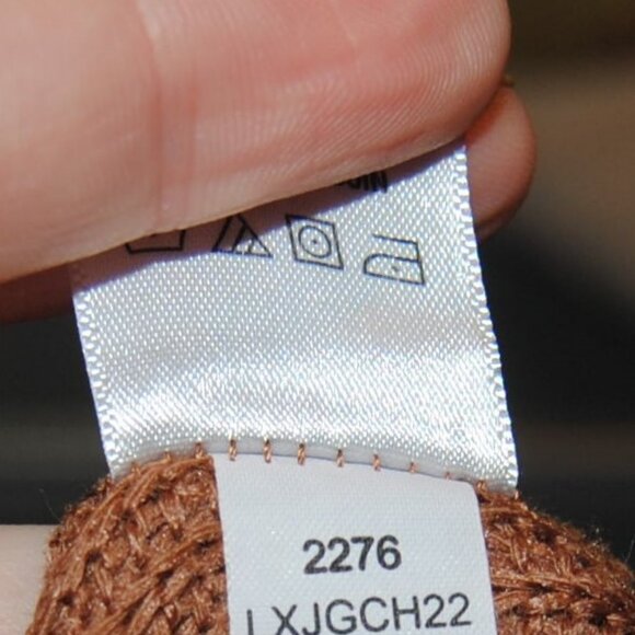 Cape Juby Size S/P Sweater Tan/Brown, Long Sleeves - Picture 8 of 8